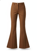 Brown High Waisted Flare Pants