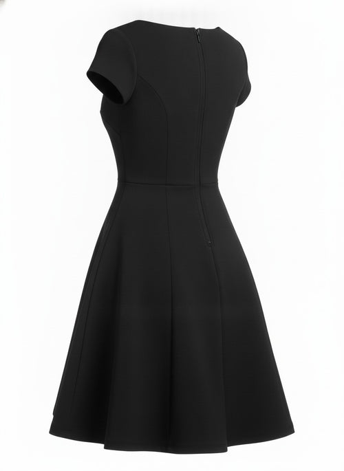 Black A-Line Mini Dress